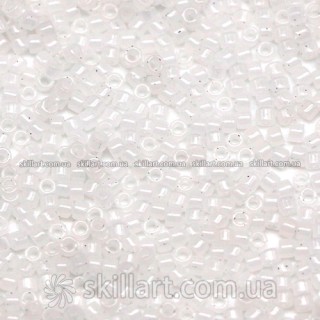 Бисер DB-220 Miyuki Delica Beads 11/0 (алебастровый, белый)